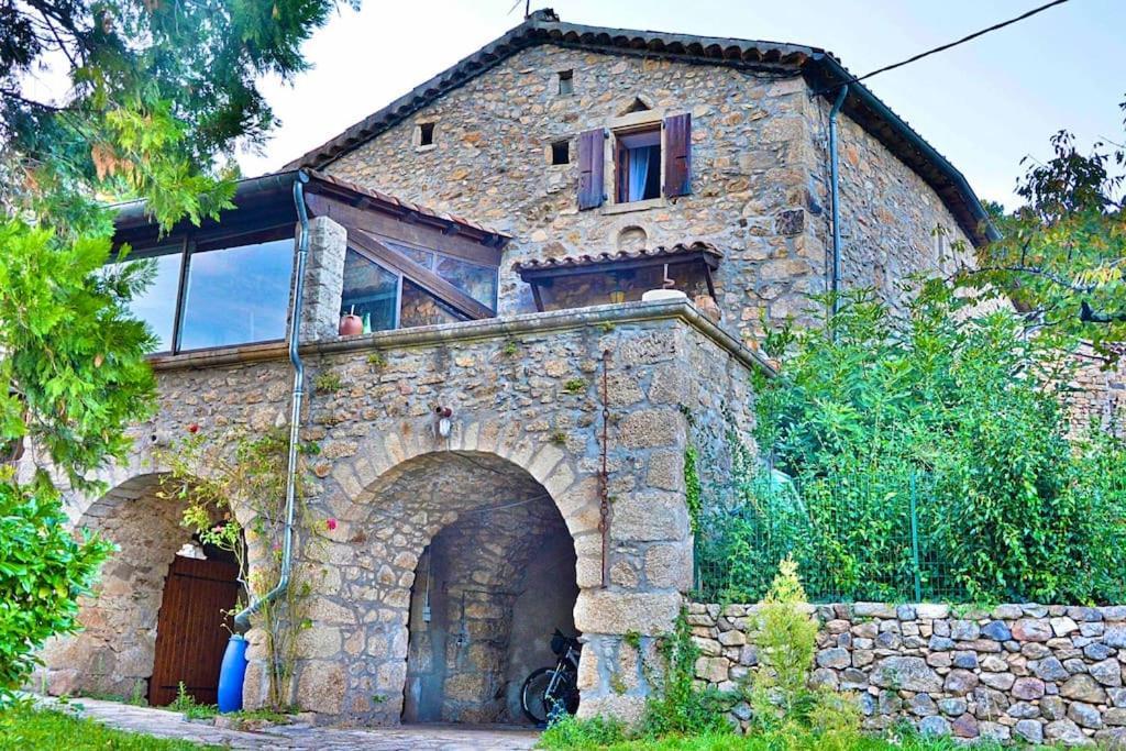 La Joannassiene, Maison Ardechoise De Caractere Exterior foto